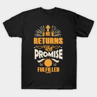 He returns T-Shirt